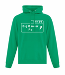 Big Beaver Rd Hooded Sweatshirt