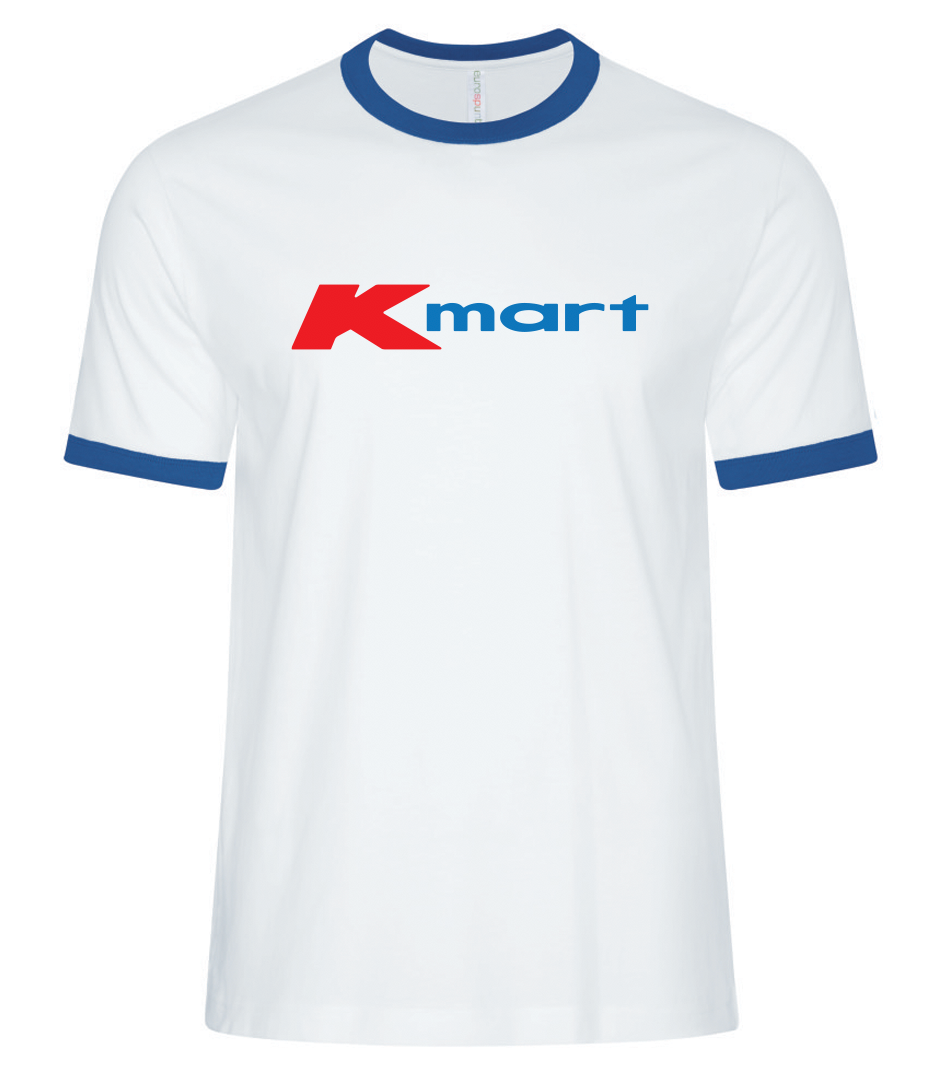 Kmart Ringer T Shirt Brand Dead