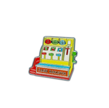 Cash Register Enamel Pin