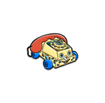 Toy Telephone Enamel Pin