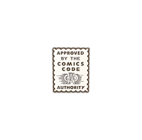 Comics Code Authority Enamel Pin