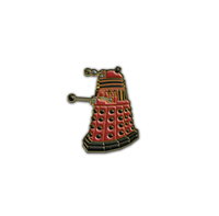Killer Time Robot Enamel Pin