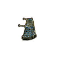 Killer Time Robot Enamel Pin