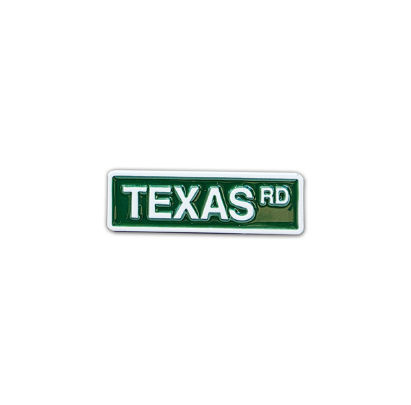 Texas Rd Enamel Pin