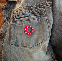 Cap Gun Ring Enamel Pin