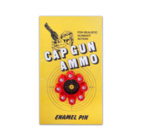 Cap Gun Ring Enamel Pin