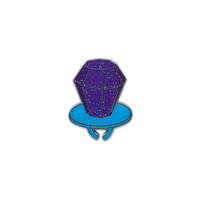 Ring Pop Enamel Pin