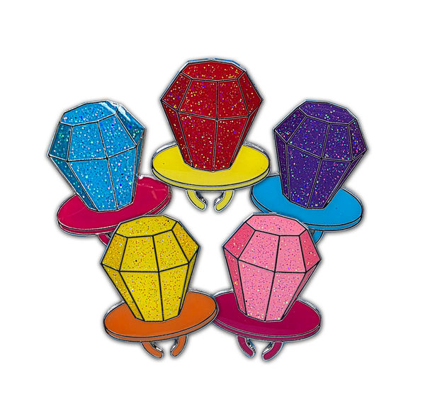 Ring Pop Enamel Pin