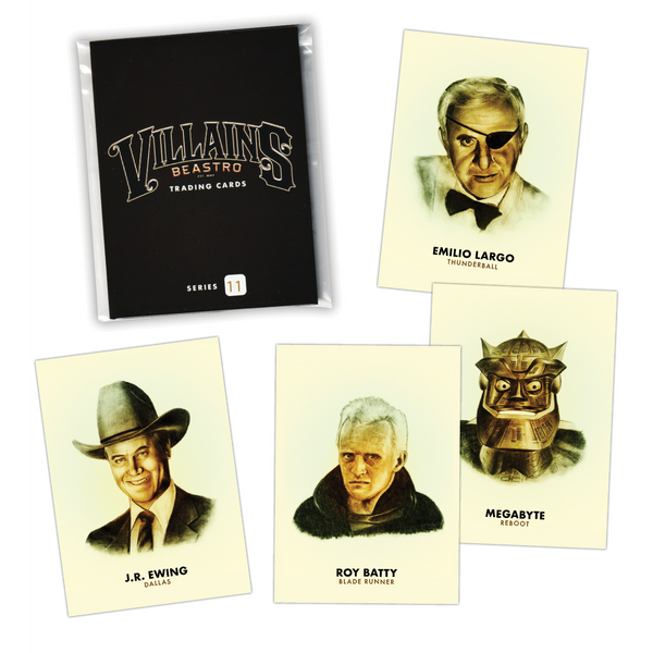 Villains Beastro Series 11 Trading Cards