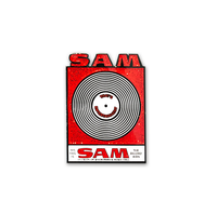 Sam the Record Man Enamel Pin