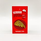 Windsor Pizza Slice Enamel Pin or Magnet