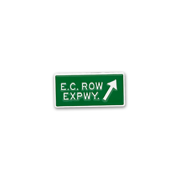 E.C. Row Enamel Pin or Magnet