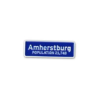 Amherstburg Sign Enamel Pin or Magnet