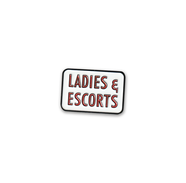 Victoria Tavern Ladies & Escorts Enamel Pin or Magnet