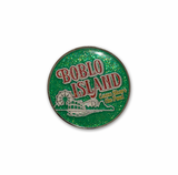 Boblo Island Enamel Magnet