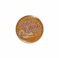 Boblo Island Enamel Magnet