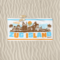 Zug Island Beach Towel