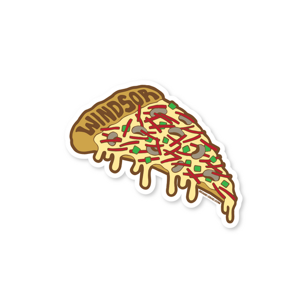 Windsor Pizza Sticker