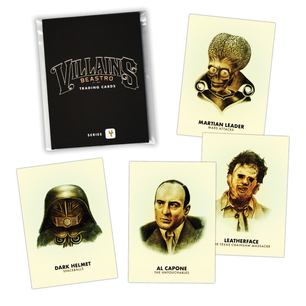 Villains Beastro Series 4 Trading Cards